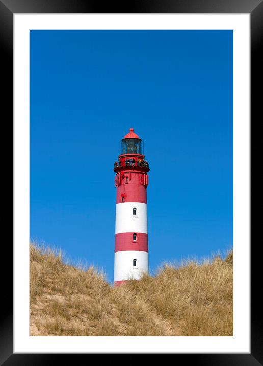 Amrum Lighthouse Framed Mounted Print by Arterra 