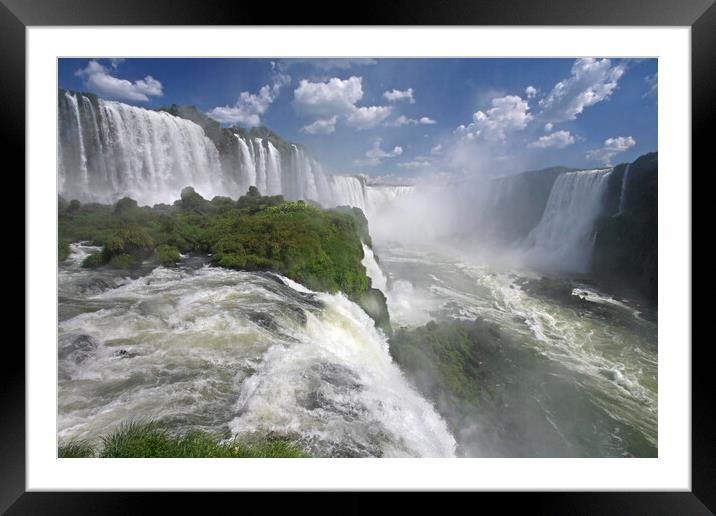 Iguazu Falls, Argentina Framed Mounted Print by Arterra 