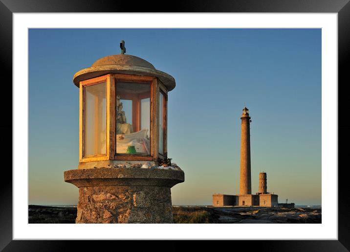 Gatteville Lighthouse, Normandy Framed Mounted Print by Arterra 