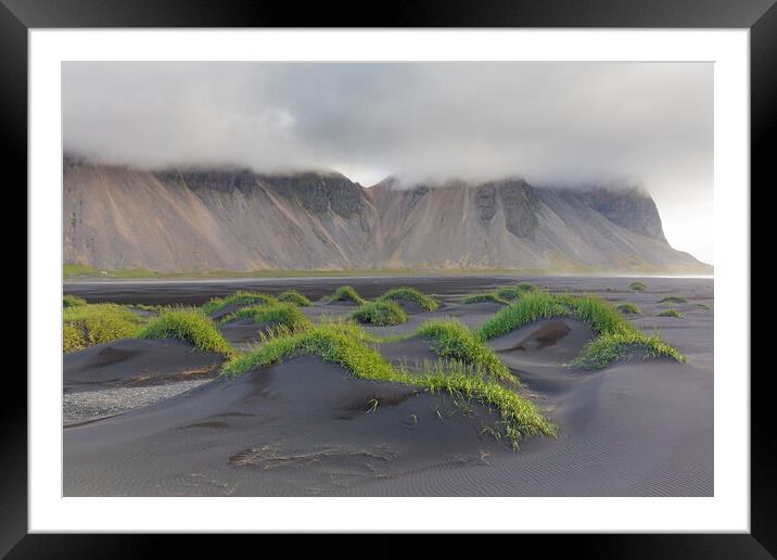 Vestrahorn at Stokksnes, Iceland Framed Mounted Print by Arterra 