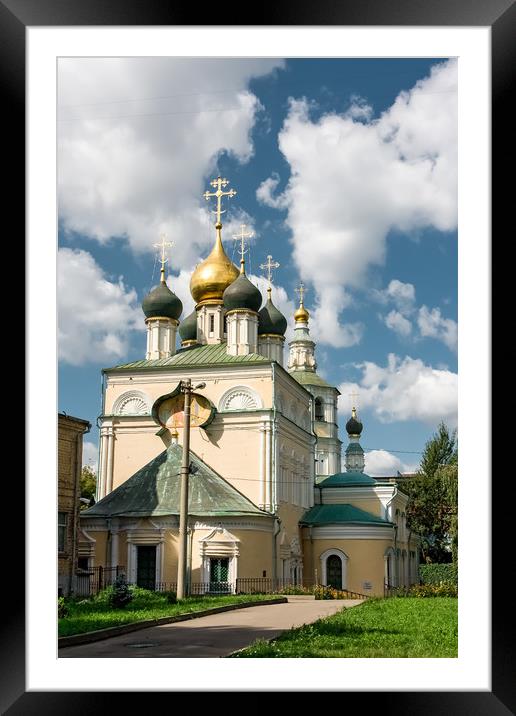 Church. Framed Mounted Print by Valerii Soloviov