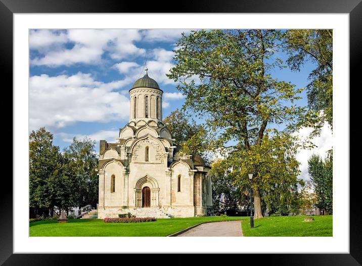 Spaso-Andronikov monastery. Framed Mounted Print by Valerii Soloviov