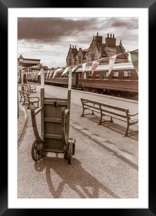 Days gone by Framed Mounted Print by George Cairns