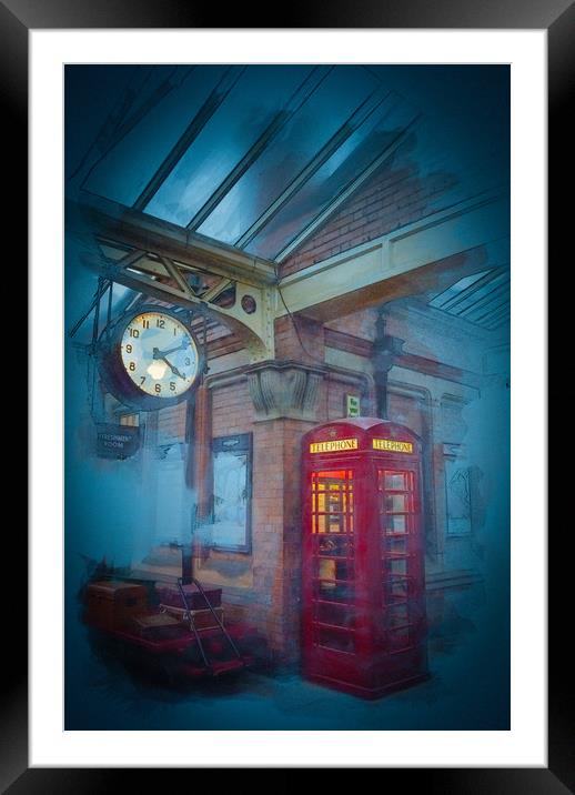 Night Box Framed Mounted Print by George Cairns