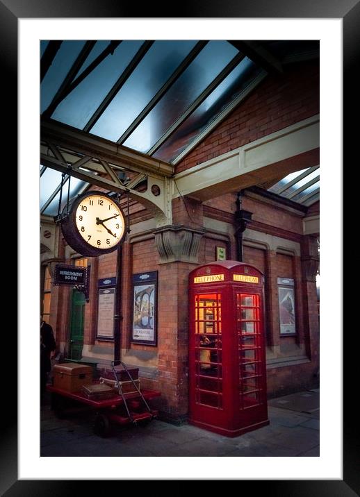 Time to make that call Framed Mounted Print by George Cairns