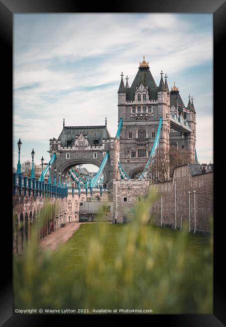 Tower Bridge  Framed Print by Wayne Lytton