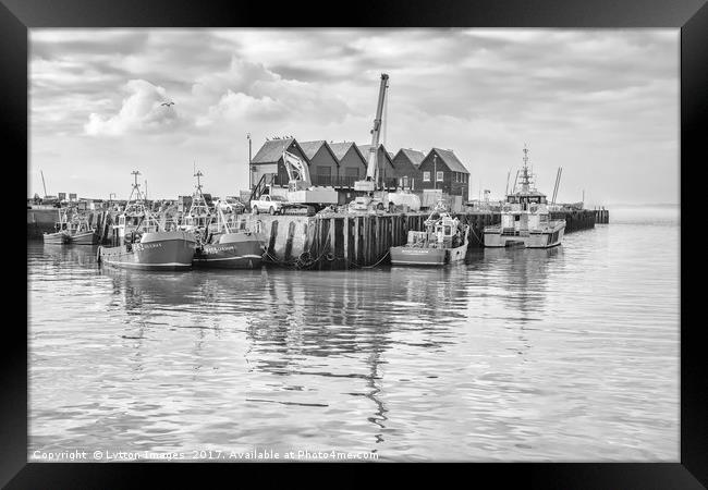 Water at Whitstable Framed Print by Wayne Lytton