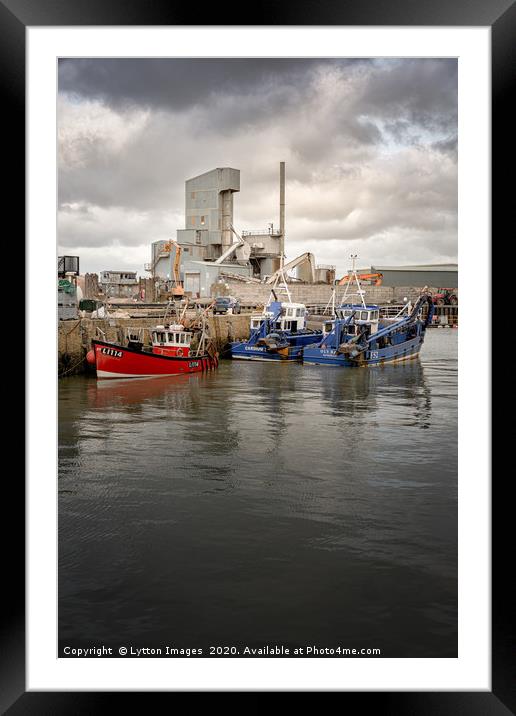 Rainy Days Framed Mounted Print by Wayne Lytton