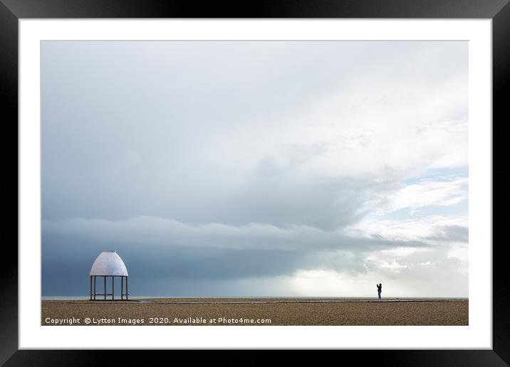 Storm Chaser Framed Mounted Print by Wayne Lytton