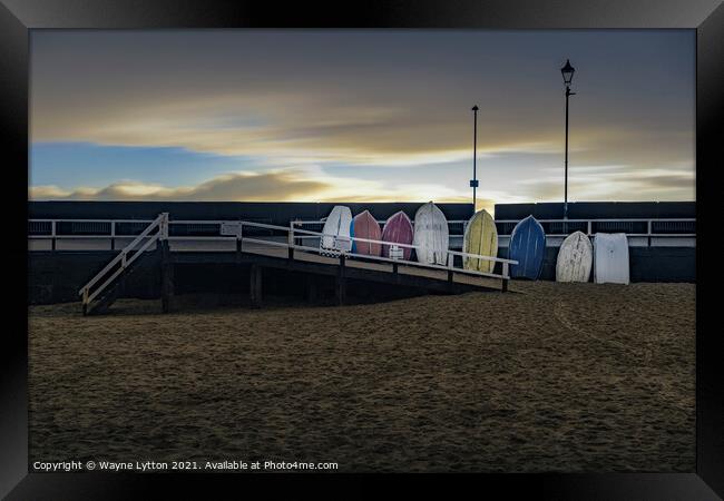 Broadstairs Beach  Framed Print by Wayne Lytton