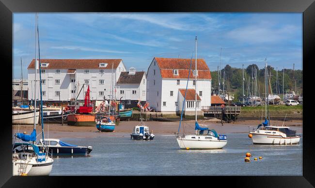 Tranquil Tide Mill by Riverside Framed Print by Kevin Snelling