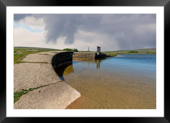 A Serene Oasis in Malham Framed Mounted Print by Kevin Snelling