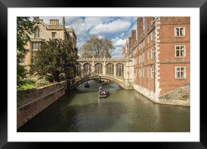 Bridge of Sighs Framed Mounted Print by Kevin Snelling