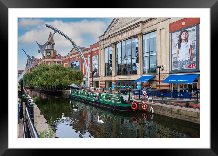 lincoln waterside Framed Mounted Print by Kevin Snelling