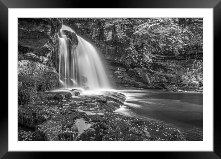Majestic Cauldron Falls Framed Mounted Print by Kevin Snelling