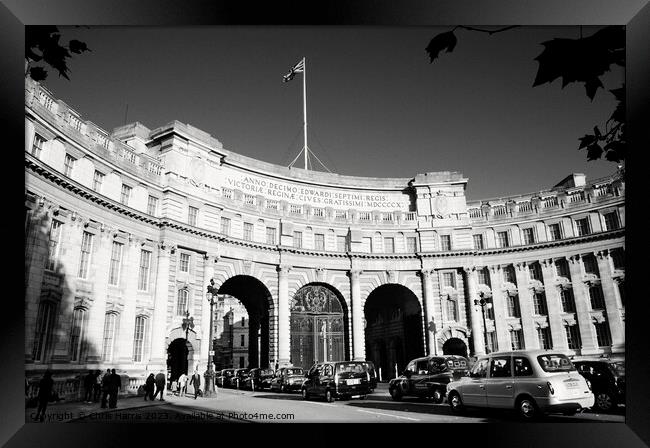 Admiralty Arch, London Framed Print by Chris Harris