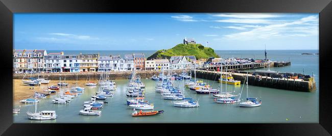 Ilfracombe in summer Framed Print by Chris Harris