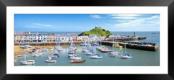 Ilfracombe in summer Framed Mounted Print by Chris Harris