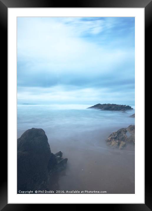 Foamy Fistral Framed Mounted Print by Phil Dodds