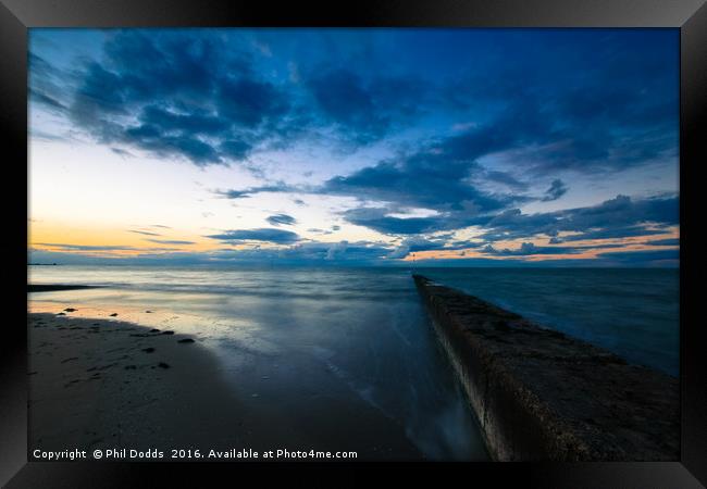 Lead me out to Sea Framed Print by Phil Dodds