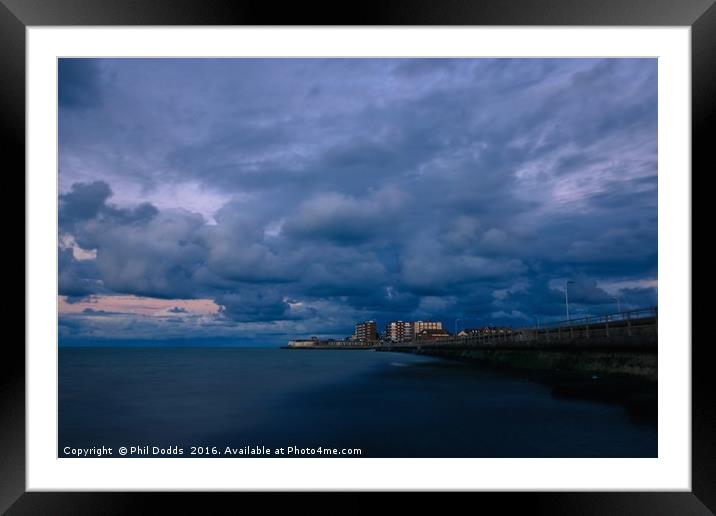 Even Darkness Needs Light Framed Mounted Print by Phil Dodds