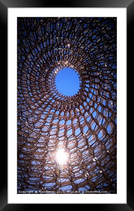 The hive  Framed Mounted Print by Alan Bower