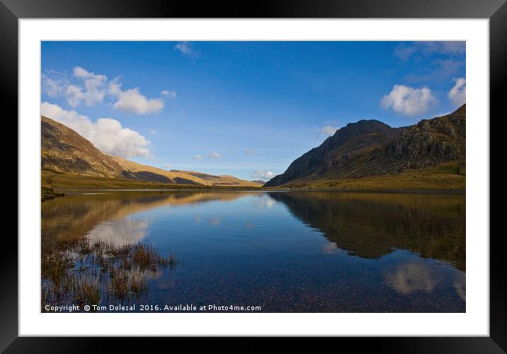 Reflections of Wales Framed Mounted Print by Tom Dolezal