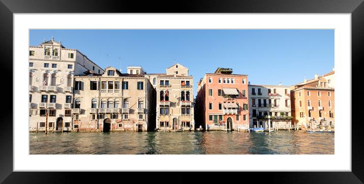Venice Grand canal Framed Mounted Print by Jeanette Teare