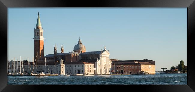 Venice domes and belltowers Framed Print by Jeanette Teare