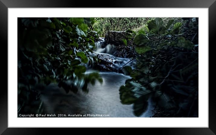 Sheepwash North Yorkshire Framed Mounted Print by Paul Welsh