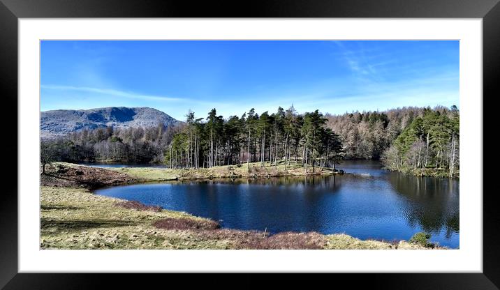 Tarn How Framed Mounted Print by Brian Spooner