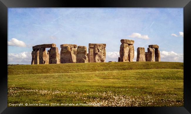 Stonehenge  Framed Print by Jackie Davies