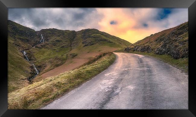 Road to Buttermere Framed Print by John Barlow