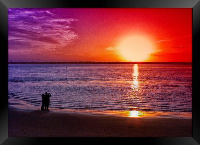 Catching the sun Framed Print by Peter Balfour