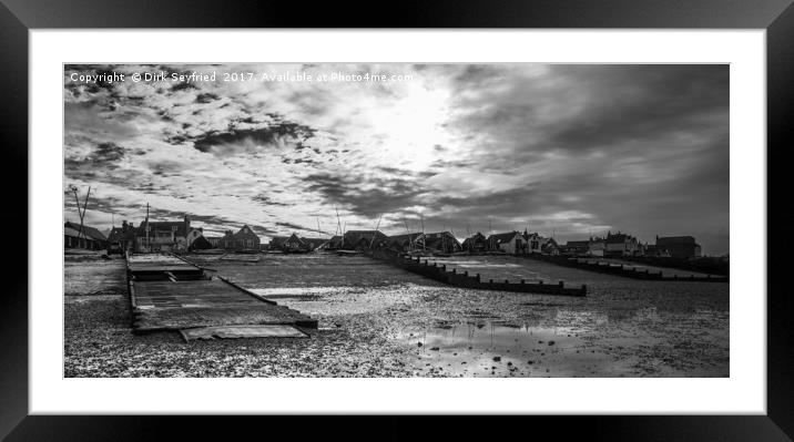 Whitstable  Framed Mounted Print by Dirk Seyfried