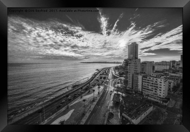 Havana shortly after sunrise Framed Print by Dirk Seyfried