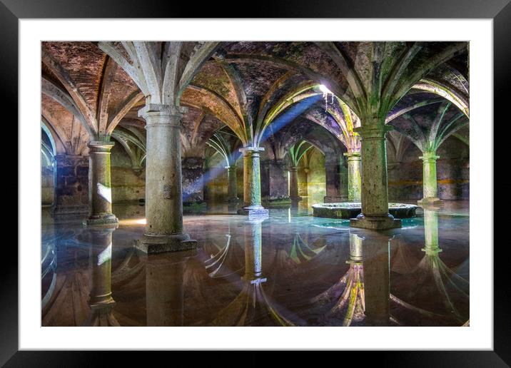 Portugese architecture in Morocco Framed Mounted Print by geoff shoults