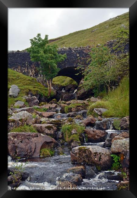 "On the road to Brecon" Framed Print by Adrian Collins