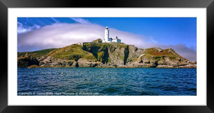 Startpoint Lighthouse in Devon, England  Framed Mounted Print by Danny Wallis