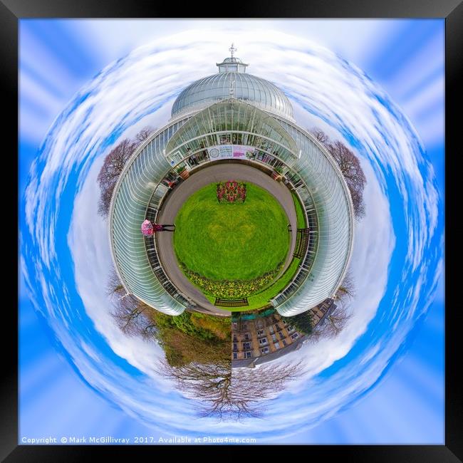 Botanic Gardens Little Planet Framed Print by Mark McGillivray