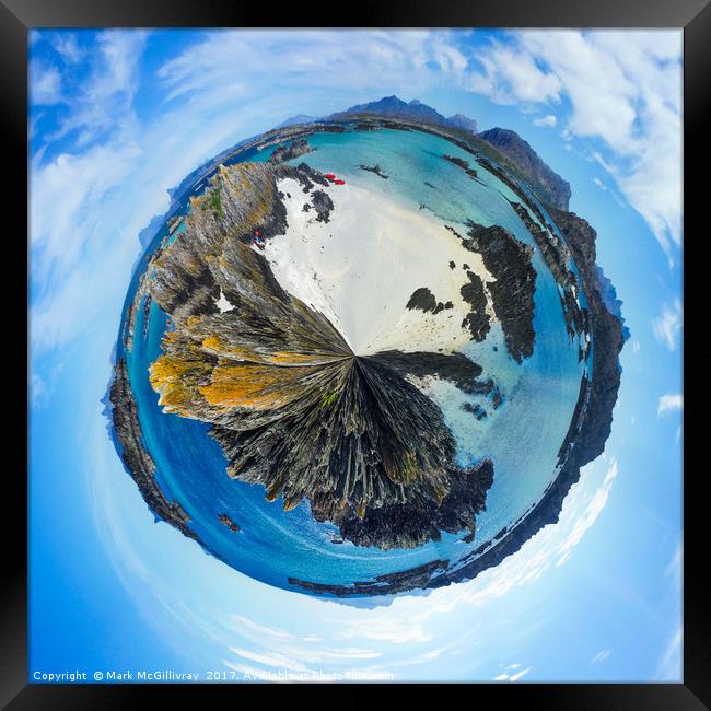 A Whole World for Kayaking Framed Print by Mark McGillivray