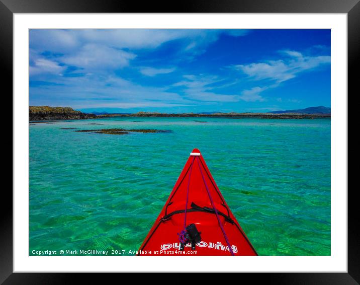 Arisaig Seas Framed Mounted Print by Mark McGillivray