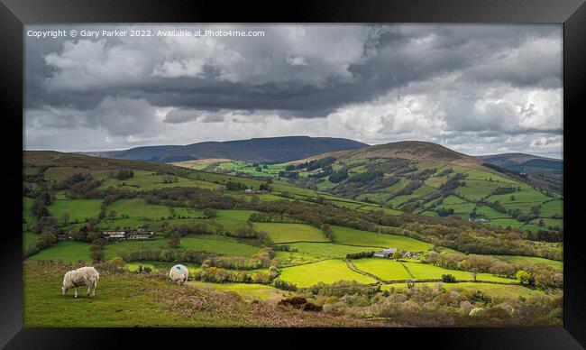 Talybont View  Framed Print by Gary Parker