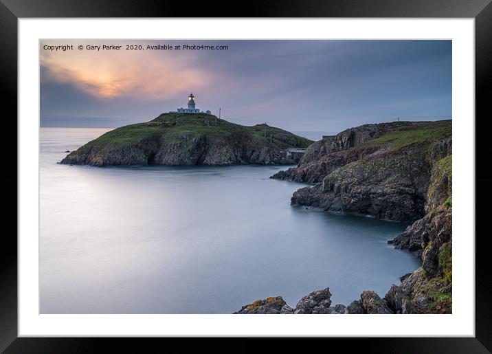 Strumble Head Lighthouse, Pembrokeshire  Framed Mounted Print by Gary Parker