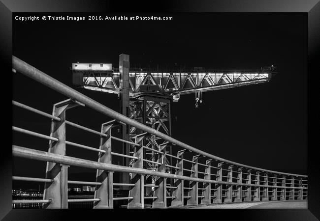Titan Crane - Clydebank Framed Print by Thistle Images