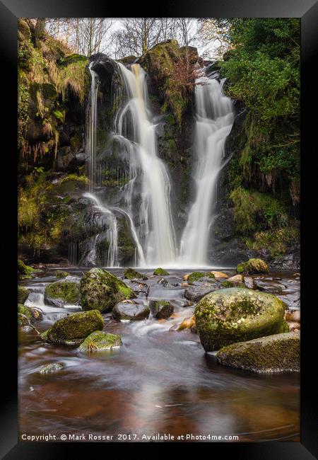 Valley Of Desolation Framed Print by Mark S Rosser