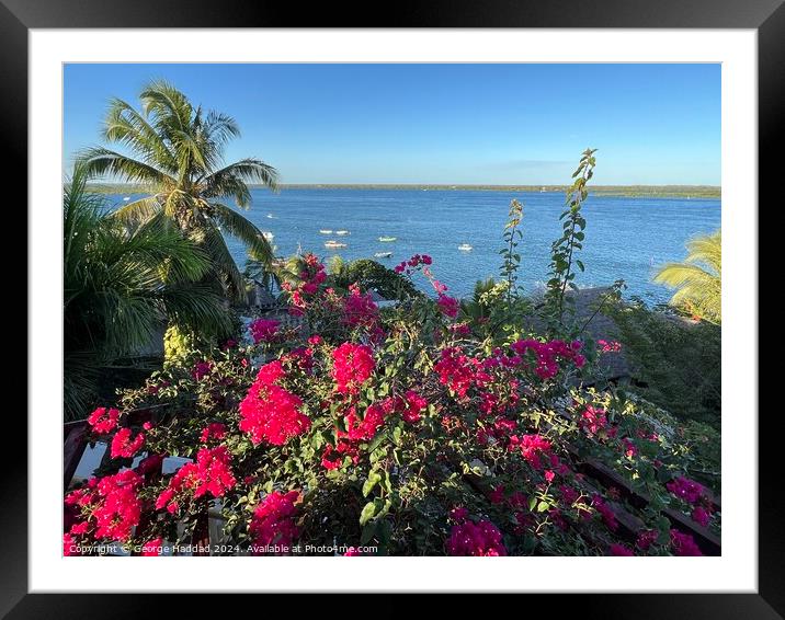 Outdoor  Framed Mounted Print by George Haddad