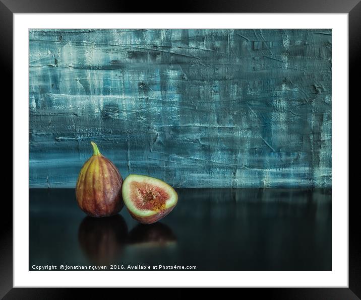 Figs Framed Mounted Print by jonathan nguyen