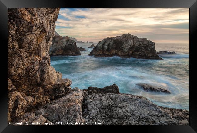 big sur Framed Print by jonathan nguyen