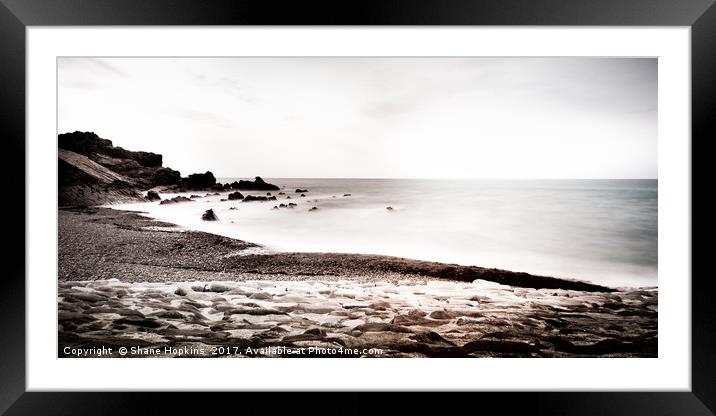 The Breakpoint at Bude Framed Mounted Print by Shane Hopkins